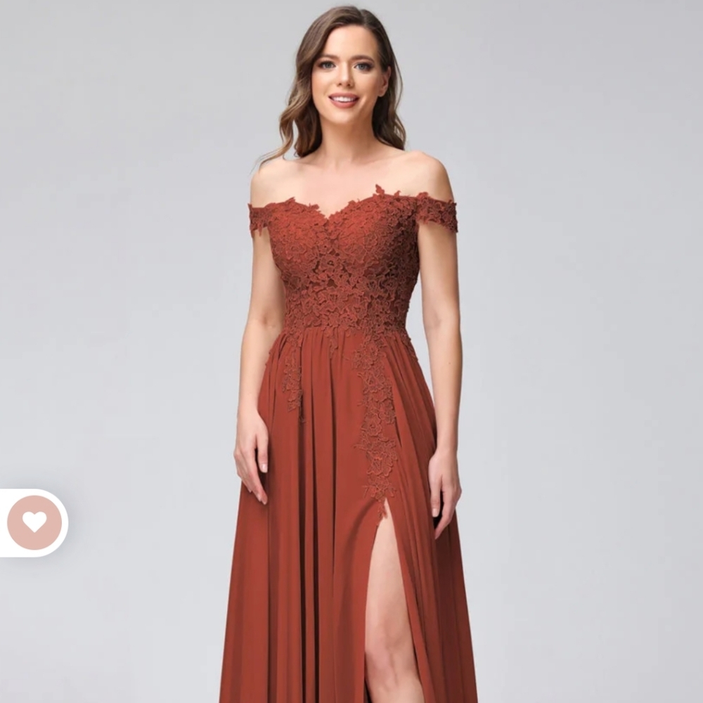 A-Line Off-The-Shoulder Sleeveless Appliqued Chiffon Long Bridesmaid Dresses